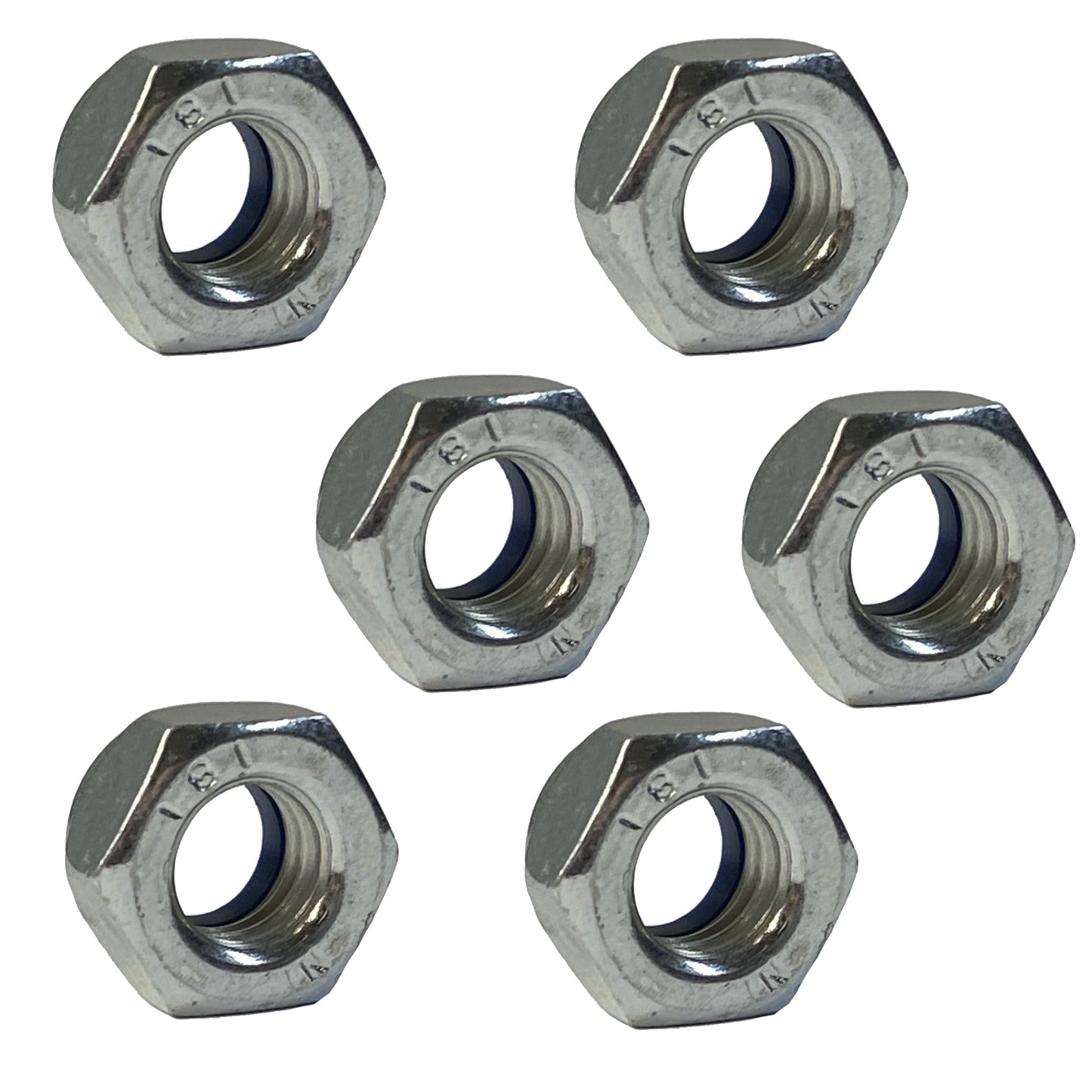John Deere Original Equipment Lock Nut 6 Pack - 14M7166