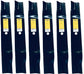 A&I XHT 21", 3/4", HL Mower Blade (Set of 6) - B1CC1418,6