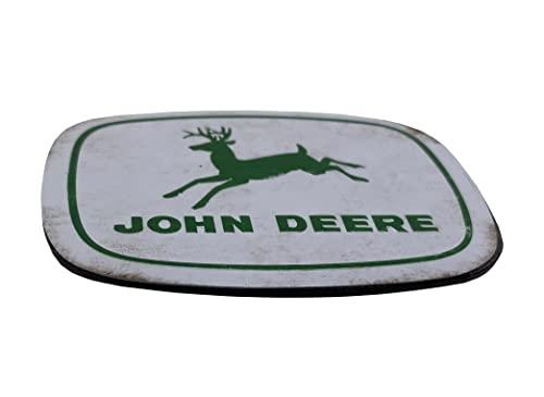 John Deere Logo Rustic Metal Magnet - LP82964