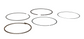 Honda Original Equipment Piston Ring Set (STD)(TPR) - 13010-Z4K-004