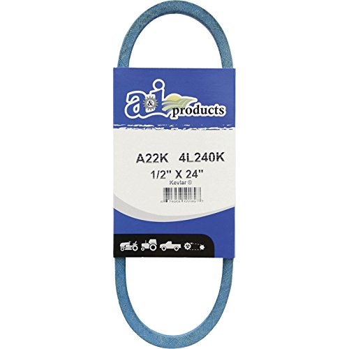 Pix A & I Products Blue Aramid-Fiber V-Belt (24" x 1/2") - A-A22K