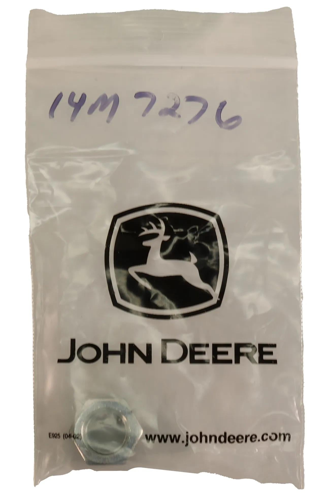 John Deere Original Equipment Nut - 14M7276