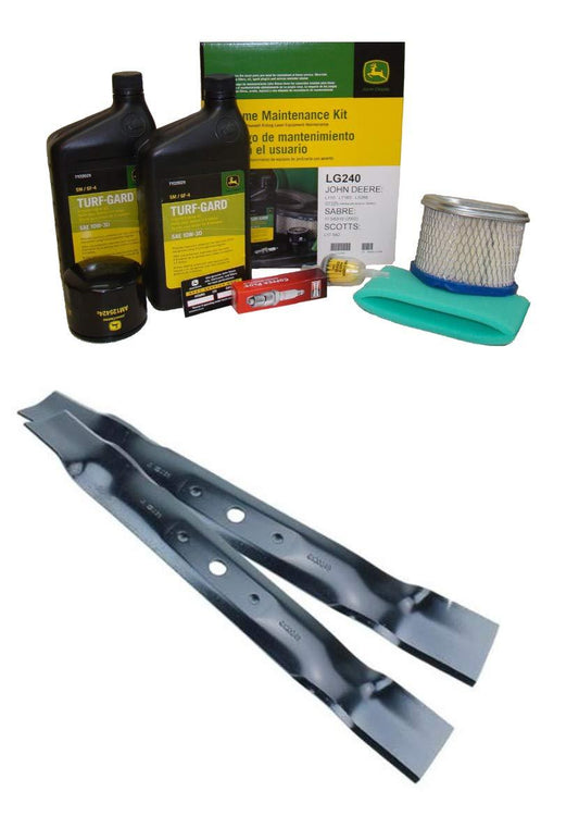 John Deere Original Equipment Models L110 Maintenance Kit + Standard Blades