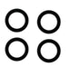 John Deere Original Equipment O-Ring 4 Pack - R394R
