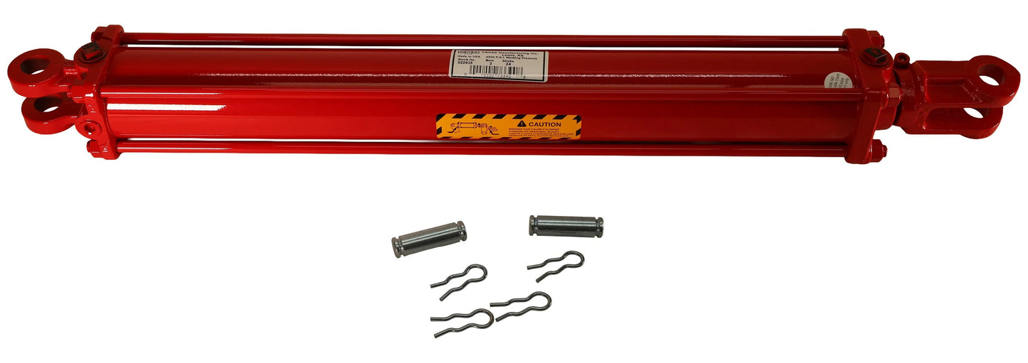 SMA Products 3 X 24 CROSS HYDRAULIC CYLINDER - 1-1/2" ROD     324DB - 196-022935