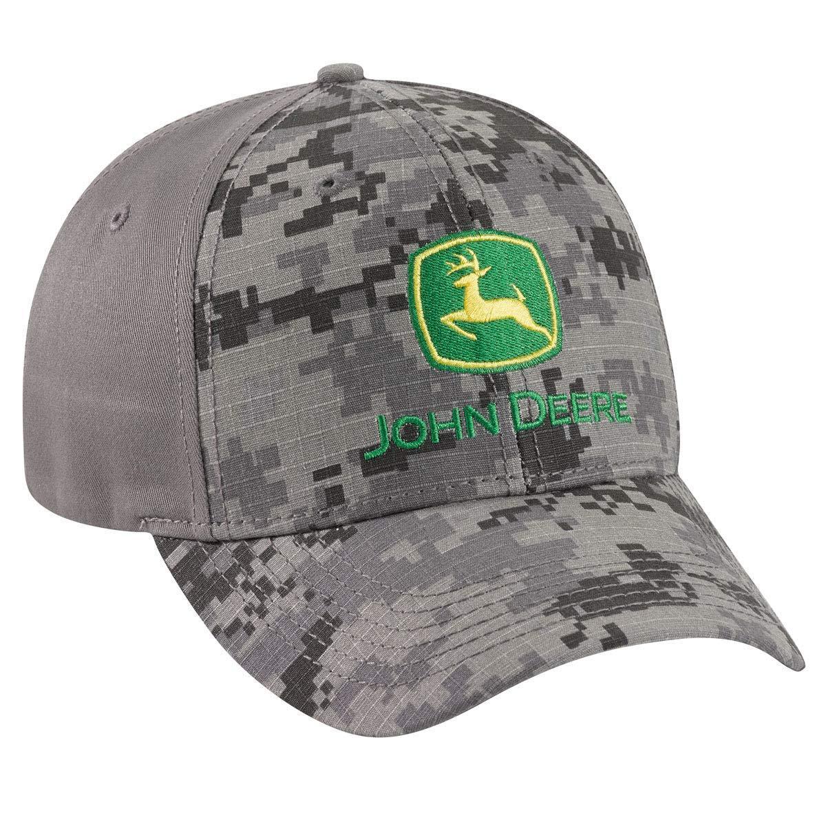 John Deere Charcoal Digi Camo Cap/Hat - LP69116