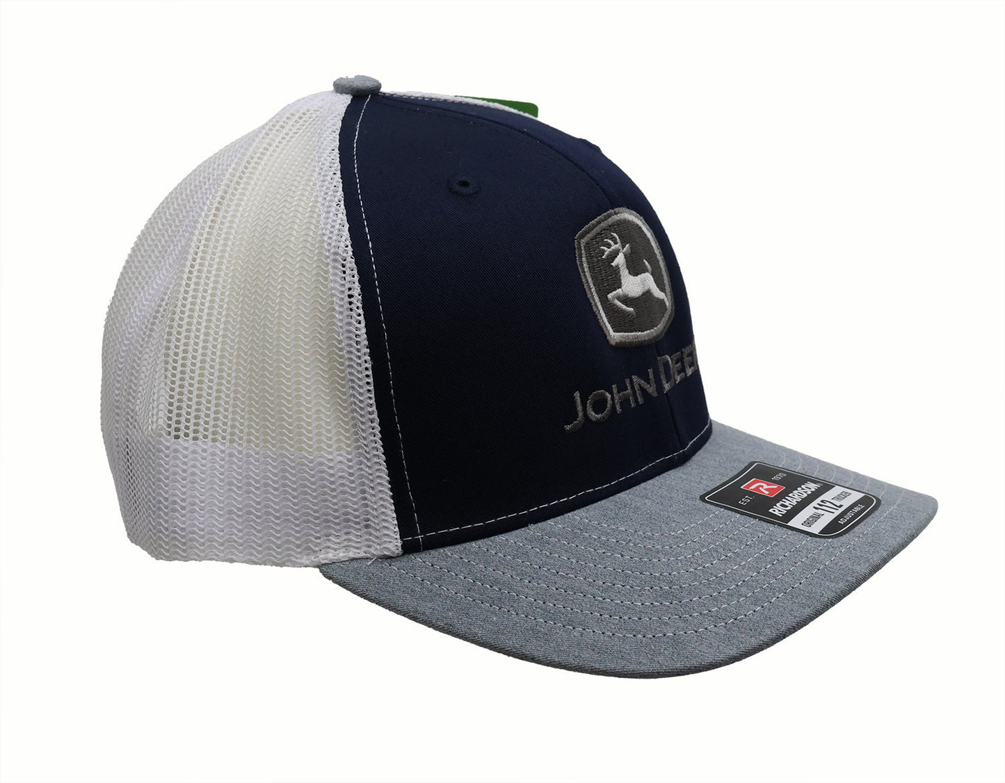 John Deere Richardson Navy/White/Gray Hat/Cap - LP86074