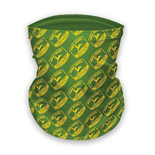 John Deere Youth Neck Gaiter/Face Mask with Logos, Green - LP76927