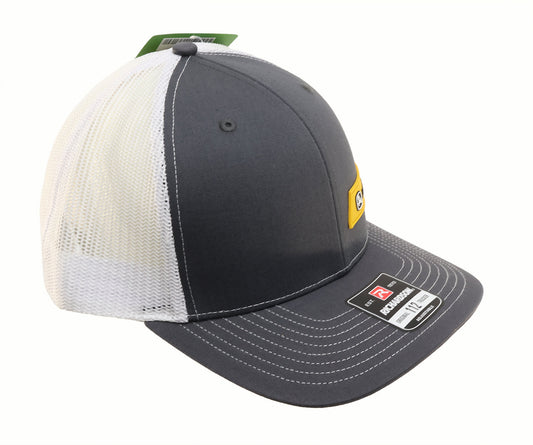 John Deere Mens Richardson Charcoal/White Hat/Cap - LP86072