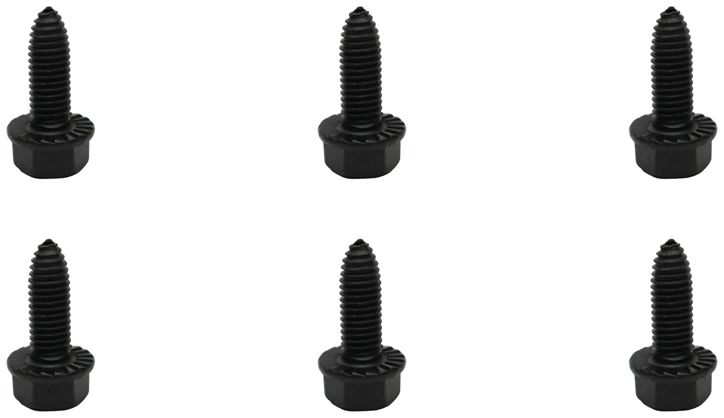 John Deere Original Equipment Hexagonal Flanged Head Self-Tapping Screw, M8 X 23.5 (6-PACK) - M159825