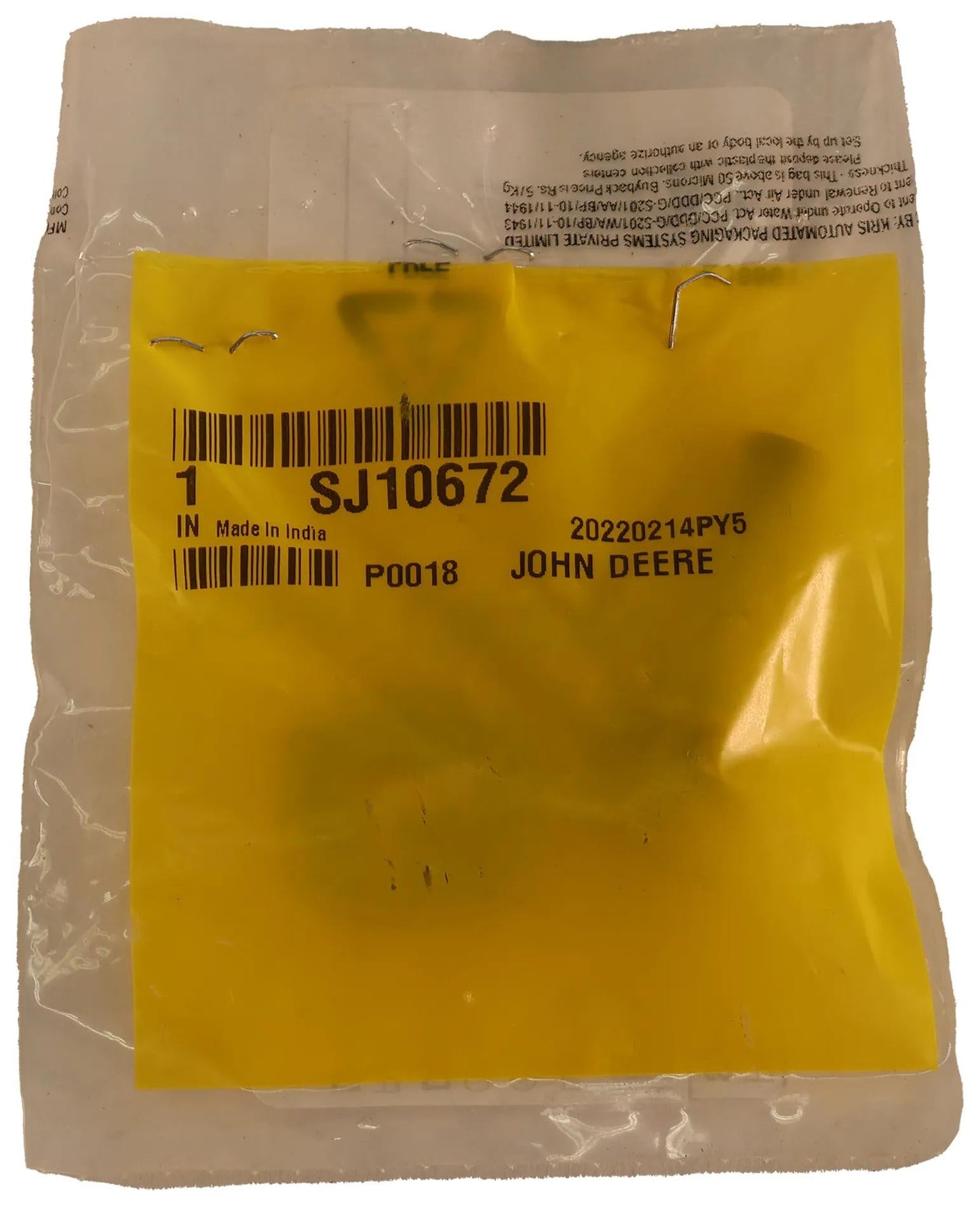 John Deere Original Equipment Oil Filter - SJ10672