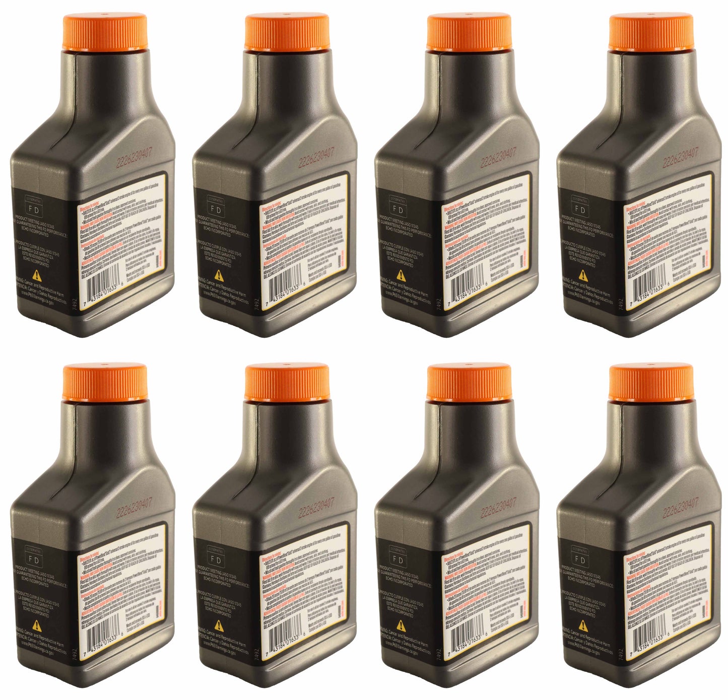 Echo Original Equipment 8-PACK PowerBlend Gold 2.6 Oz. 2-Stroke Engine Oil - 6450000