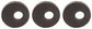 John Deere Original Equipment Trimmed Disk Spacer (3-PACK) - E97216