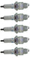 Honda Original Equipment Spark Plug (Pack of 5) - 98076-56717