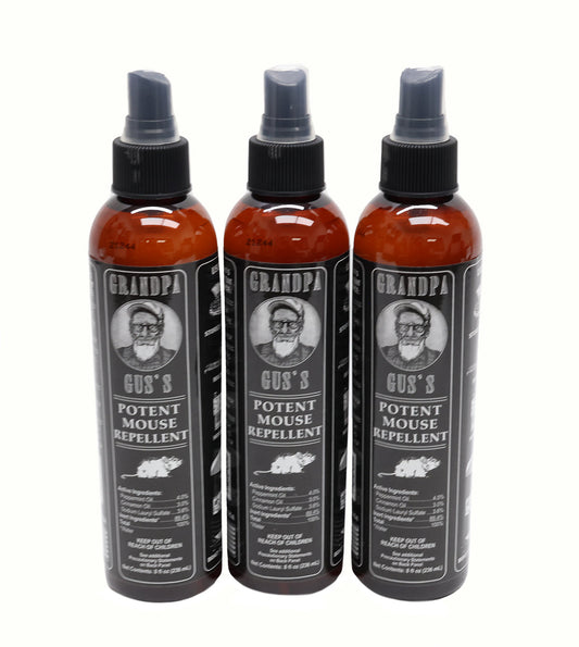 Grandpa Gus's (3 PACK) Rodent 8 oz Bottle Spray - A-B1GSB8A15,3