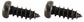 Honda Original Equipment 2-PACK Tapping (4X12) Screw - 93911-14280,2