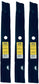 A&I XHT 21", 7/8", ML Mower Blade (Set of 3) - B1JD1040,3
