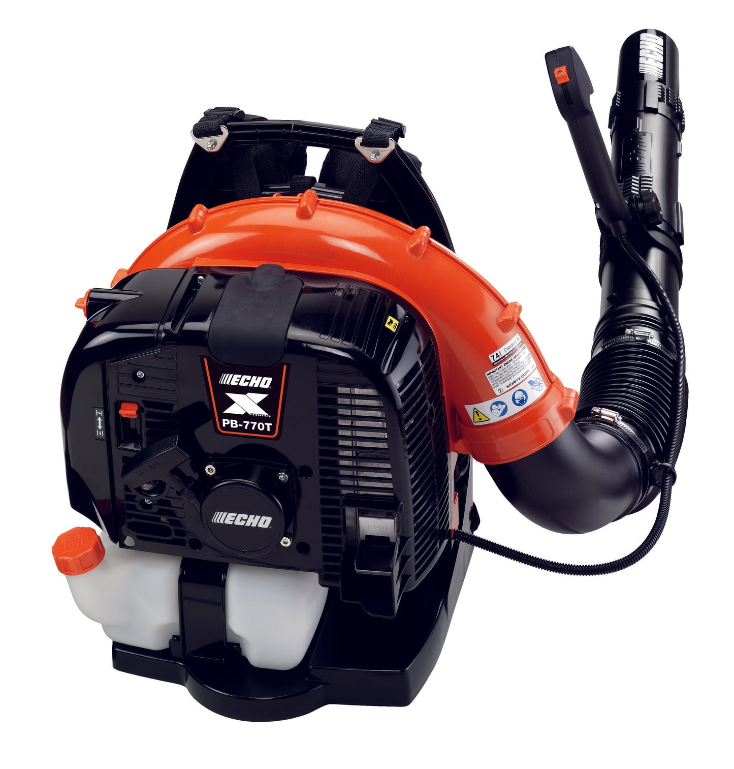 Echo Original Equipment  234 MPH 756 CFM 63.3cc Gas 2-Stroke X Series Backpack Leaf Blower with Tube Throttle - PB-770T