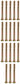 John Deere Original Equipment Cap Screw (18-PACK) - 19M7325