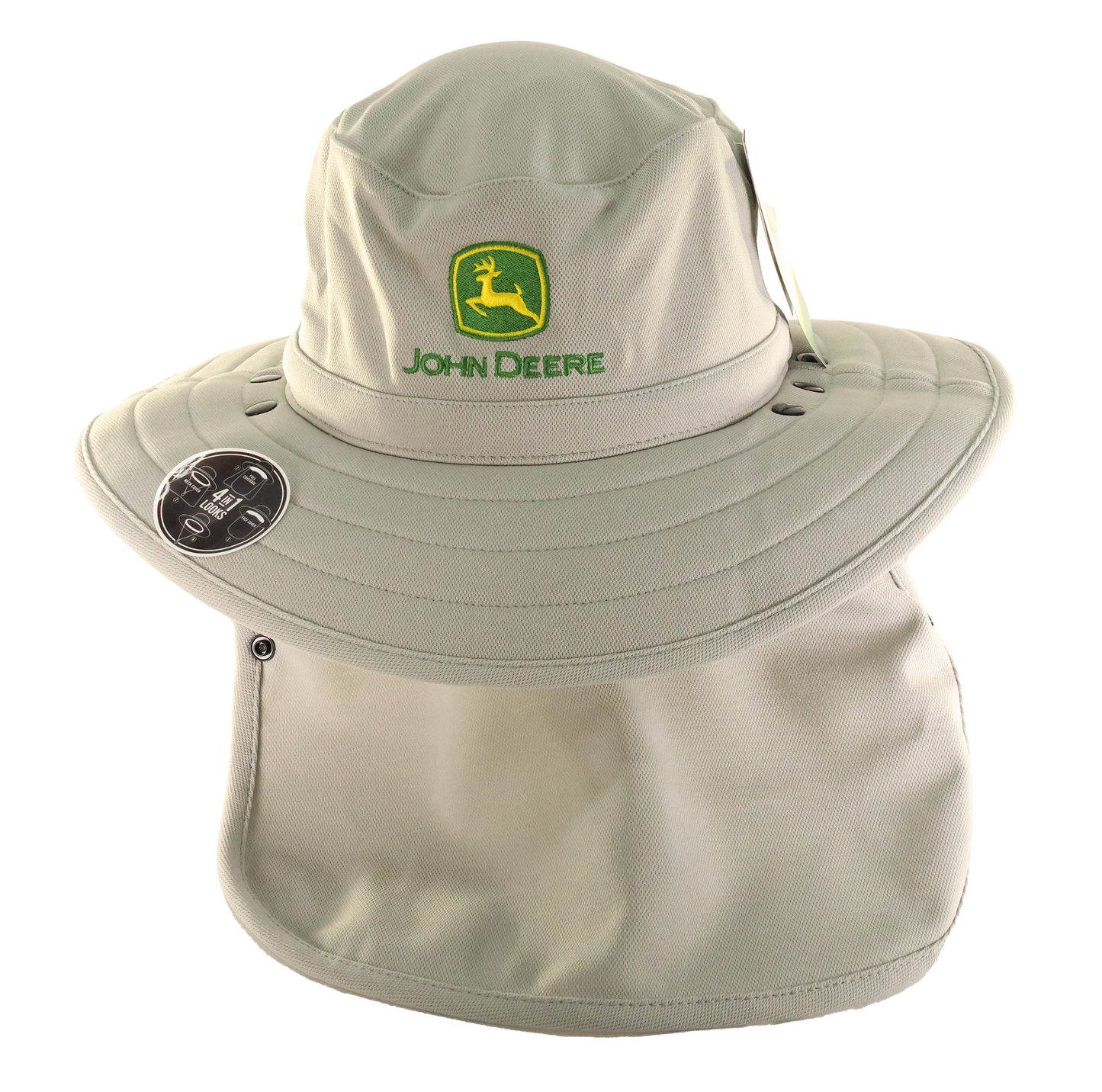 John Deere Ivory Trademark Mask & Bucket Hat - LP83277