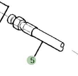 John Deere Original Equipment Hydraulic Hose - AM115774