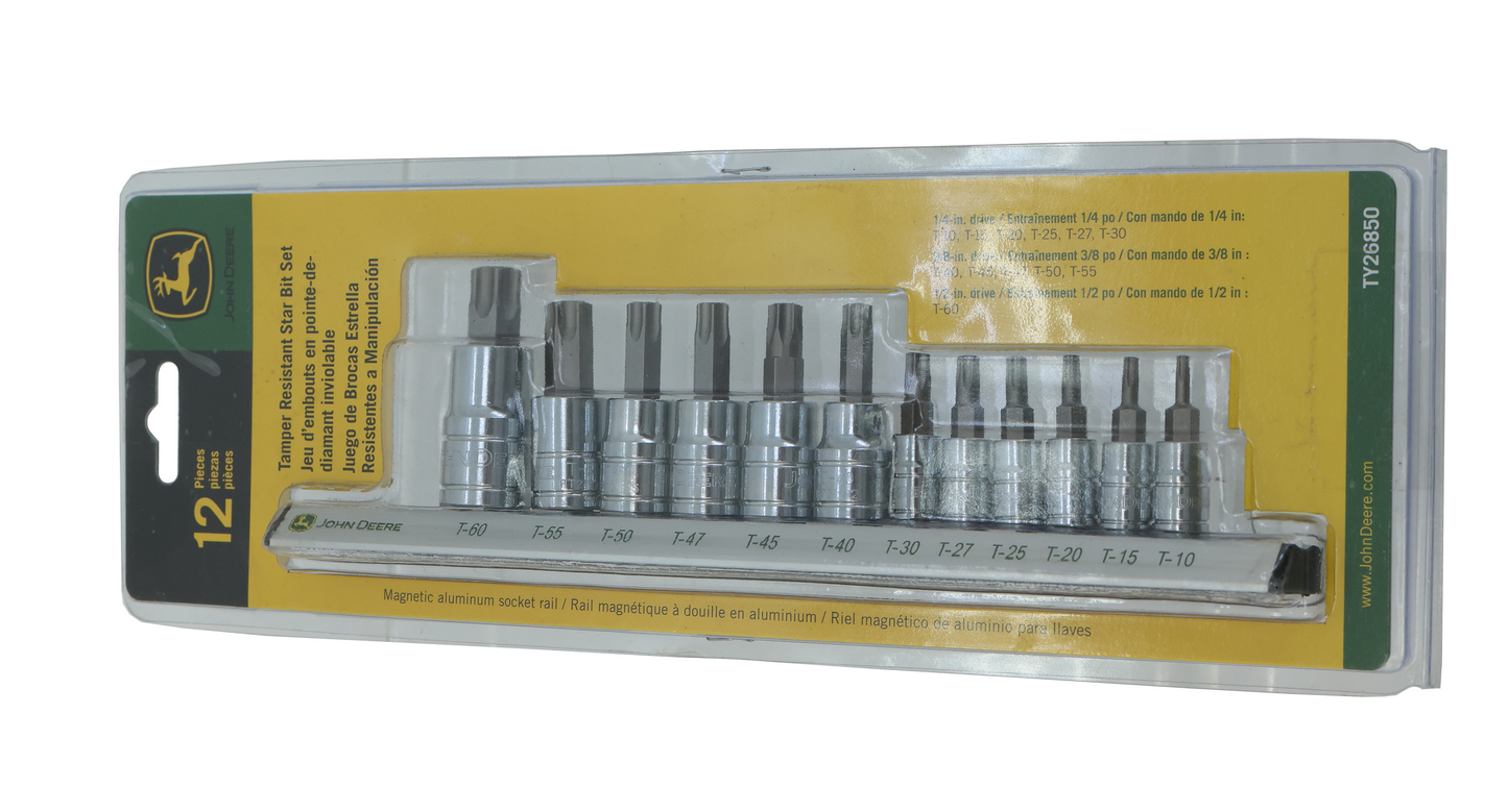 John Deere Original Equipment Star Bit Set - TY26850