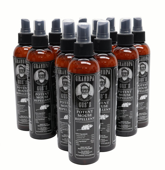 Grandpa Gus's (12 PACK) Rodent 8 oz Bottle Spray - A-B1GSB8A15,12
