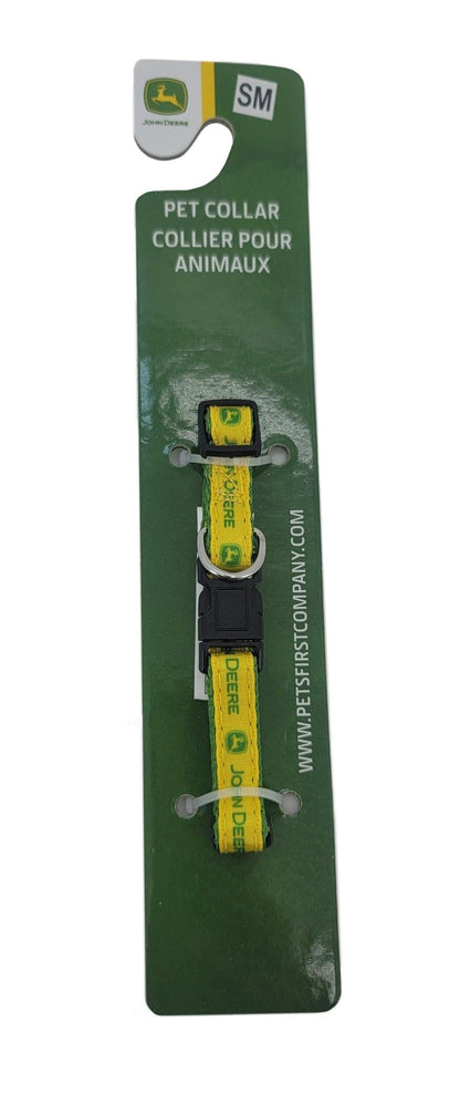 John Deere Size SMALL Satin Pet Collar - LP83245