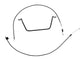 Honda Original Equipment Clutch Cable Kit - 06540-VG4-D01