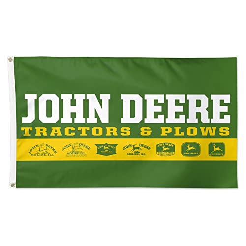 John Deere Green Vintage Logo DLX Flag - LP79683