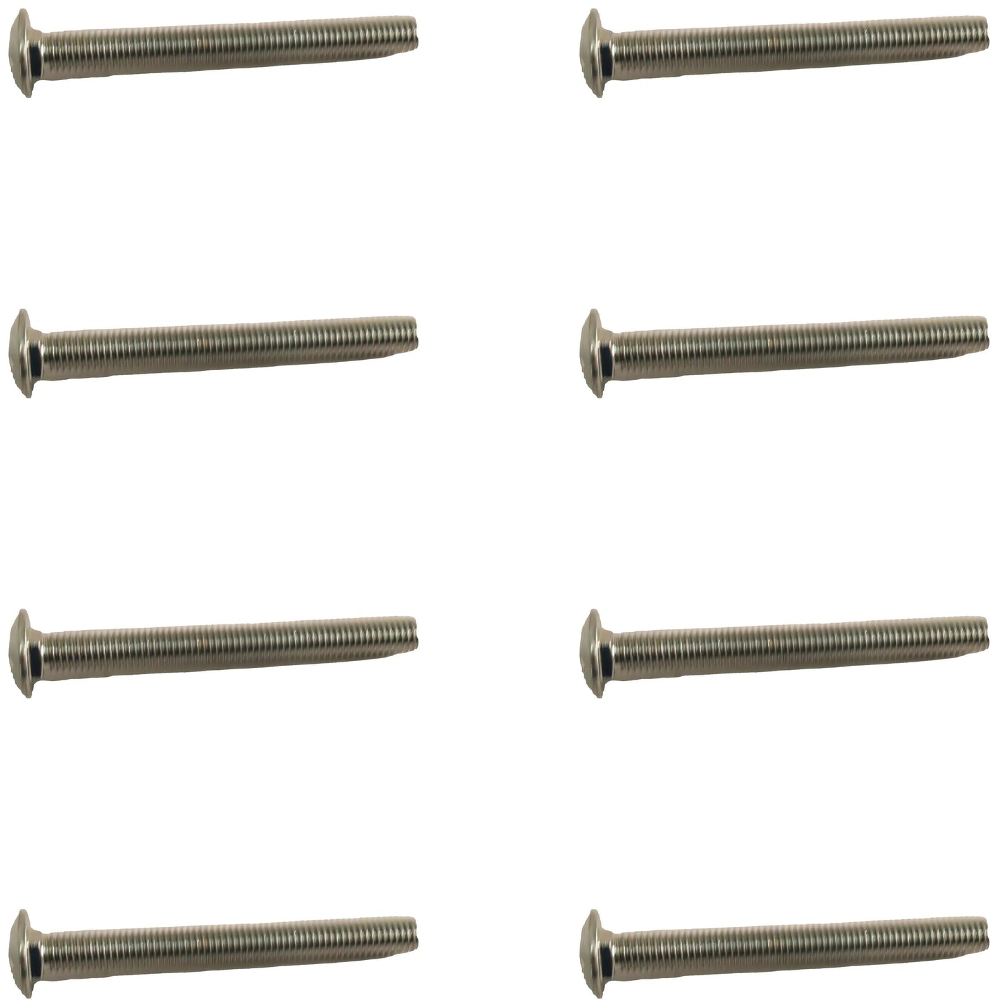 John Deere Original Equipment Round Head Square Neck Bolt, M8 X 80 (8-PACK) - 03M7267