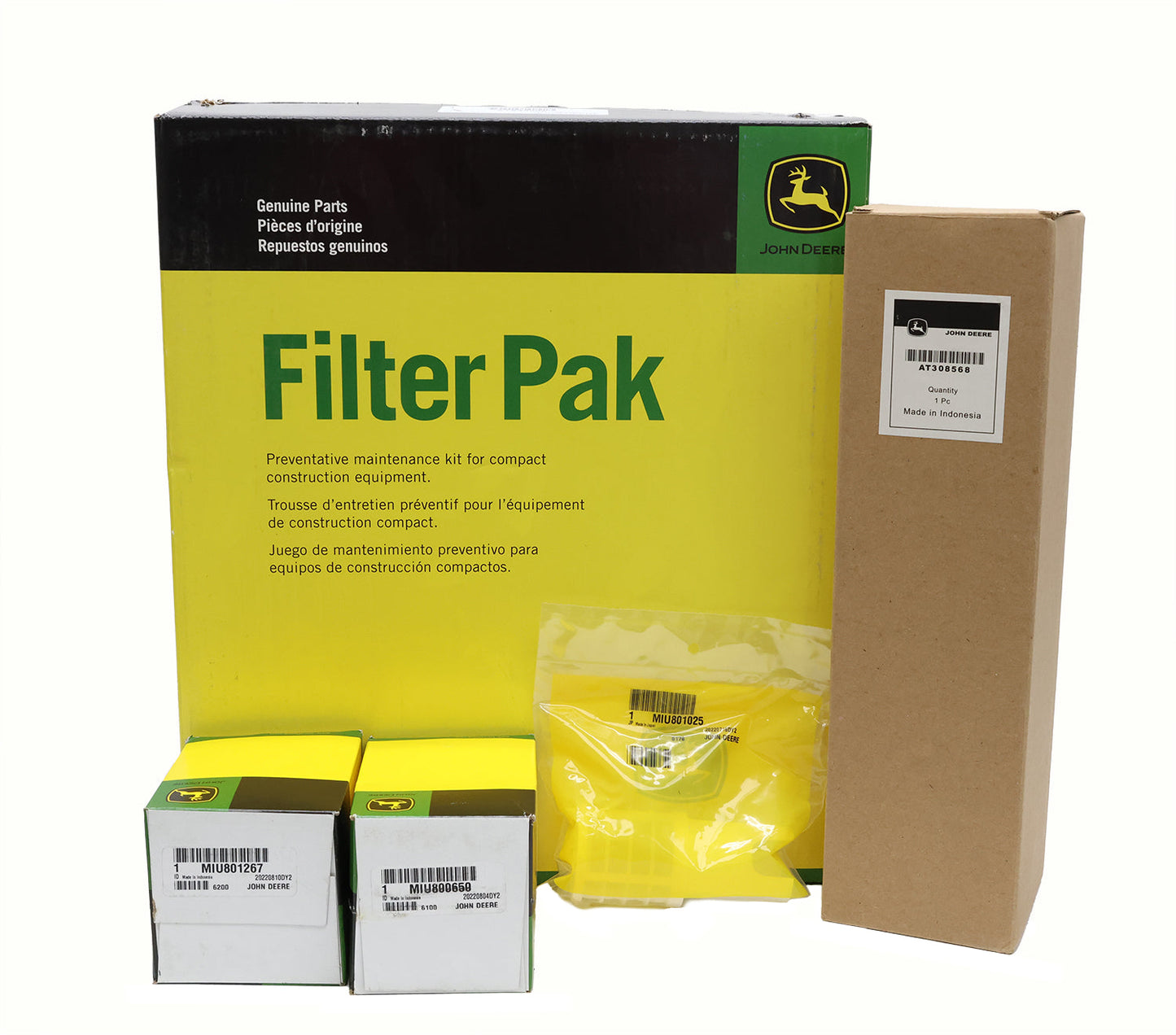 John Deere Original Equipment (30G/35G) Filter Pak - AT534506