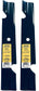 A&I XHT 16-1/4", 5/8" Mower Blade (Set of 2) - B1EM1805,2