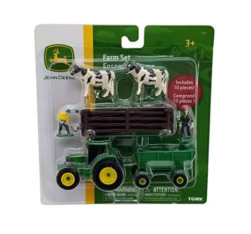 John Deere 10 Piece Farm Set - TBEK37657-BROWNFENCE