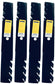 XHT Predator 18" 5/8" Mulch Blade (Set of 4) - B1PD5008,4