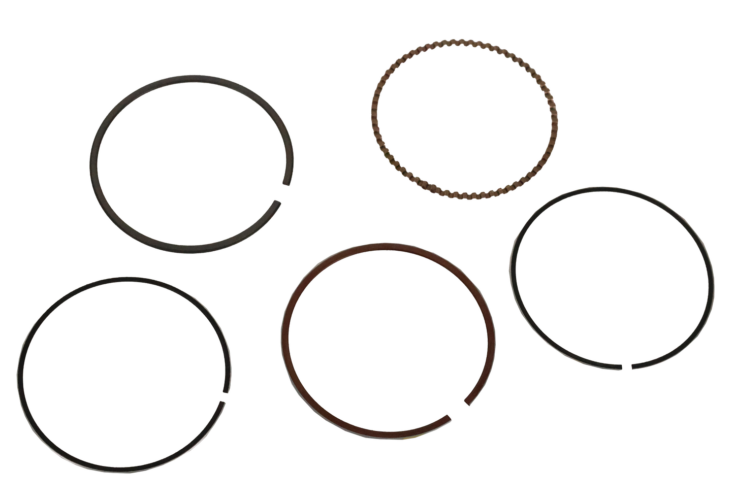 Honda Original Equipment Piston Ring Set (STD)(NIPPON) - 13010-ZDJ-D01