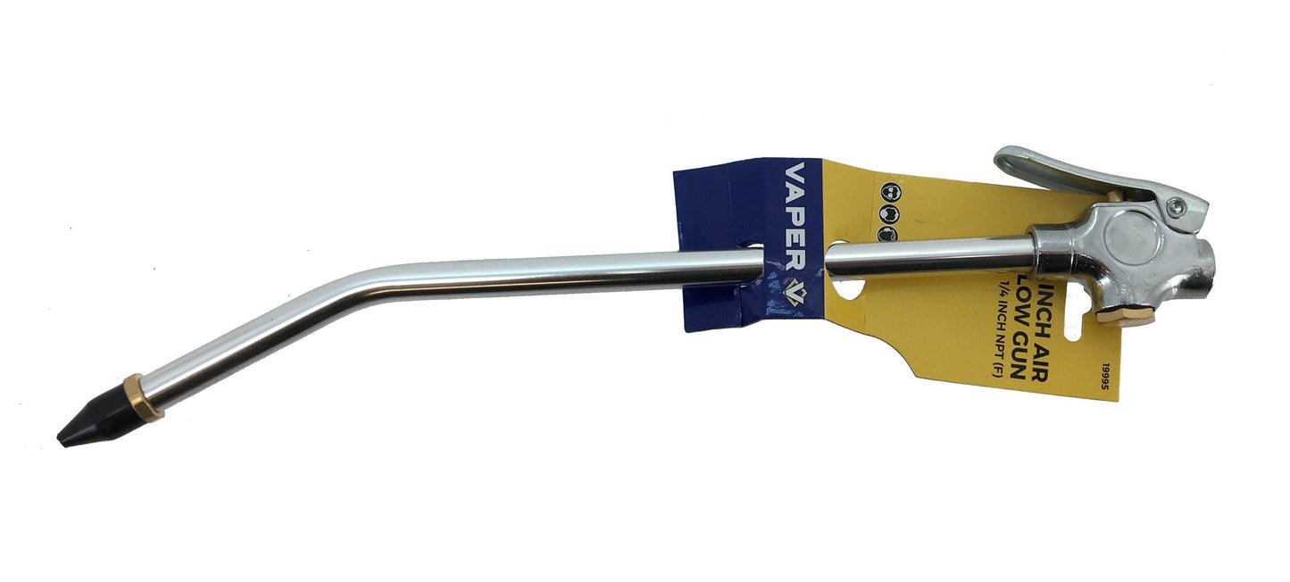 SMA Products 12" Air Blow Gun W/ Rubber Tip - 978-19995