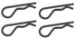 John Deere Original Equipment Pin 4 Pack - J16931