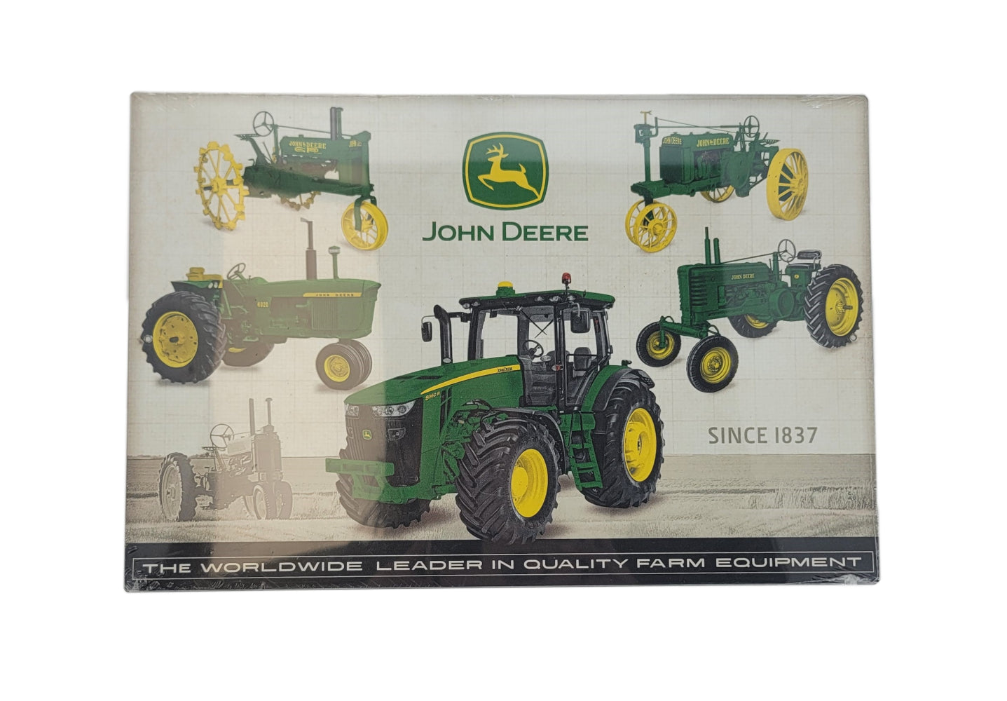 John Deere Farm Equipment Collage Metal Sign - LP83220
