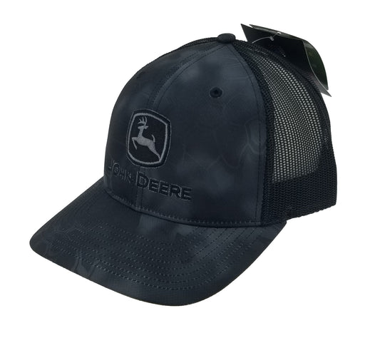 John Deere Richardson Kryptek BLK Mesh Back Hat/Cap - LP76206