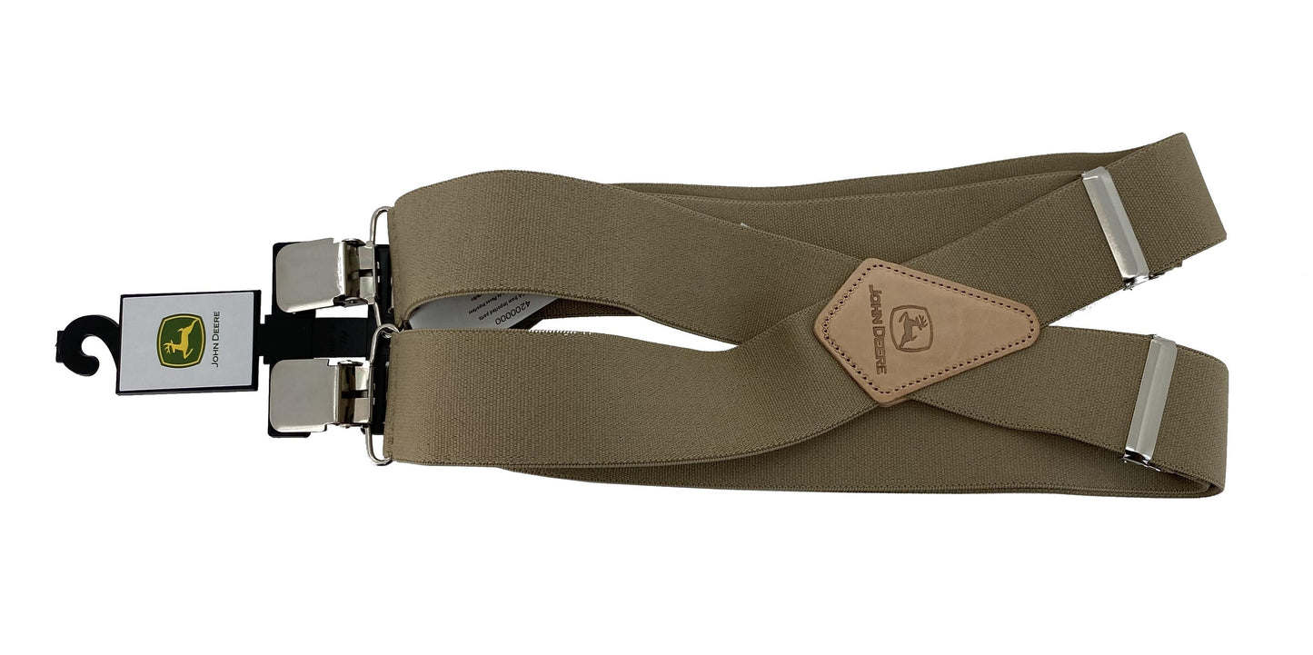 John Deere Suspenders Khaki - LP25946