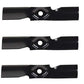 Set of 3 Replacement Blades EXMARK 103-8251 Hardened Made in USA - B1EM1871
