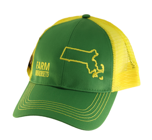 John Deere Green Farm Massachusetts Mesh Back Cap - LP70651