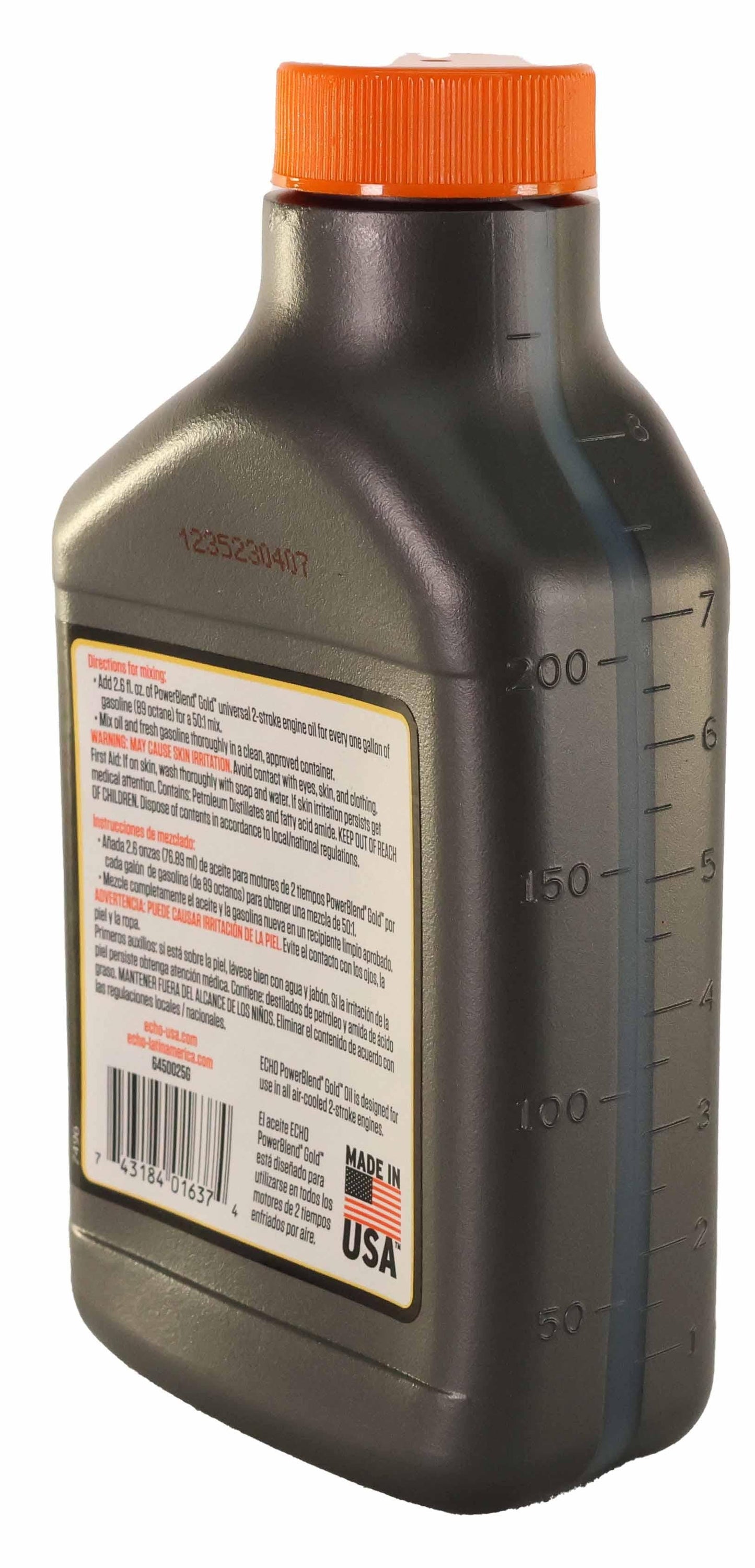 Echo Original Equipment Power Blend Gold Oil Mix 50:1 (6.4 fl oz Bottle) - 6450025