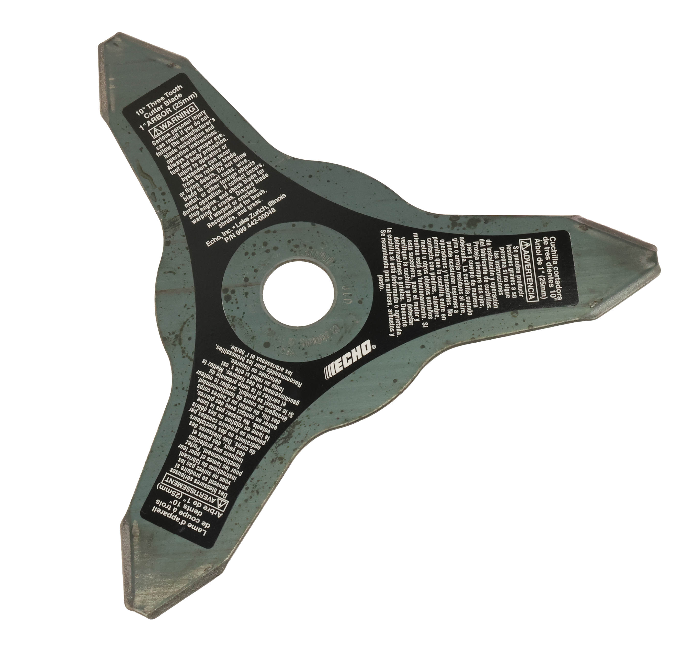 Echo Original Equipment 3 Cutter Metal Blade 25MM 10