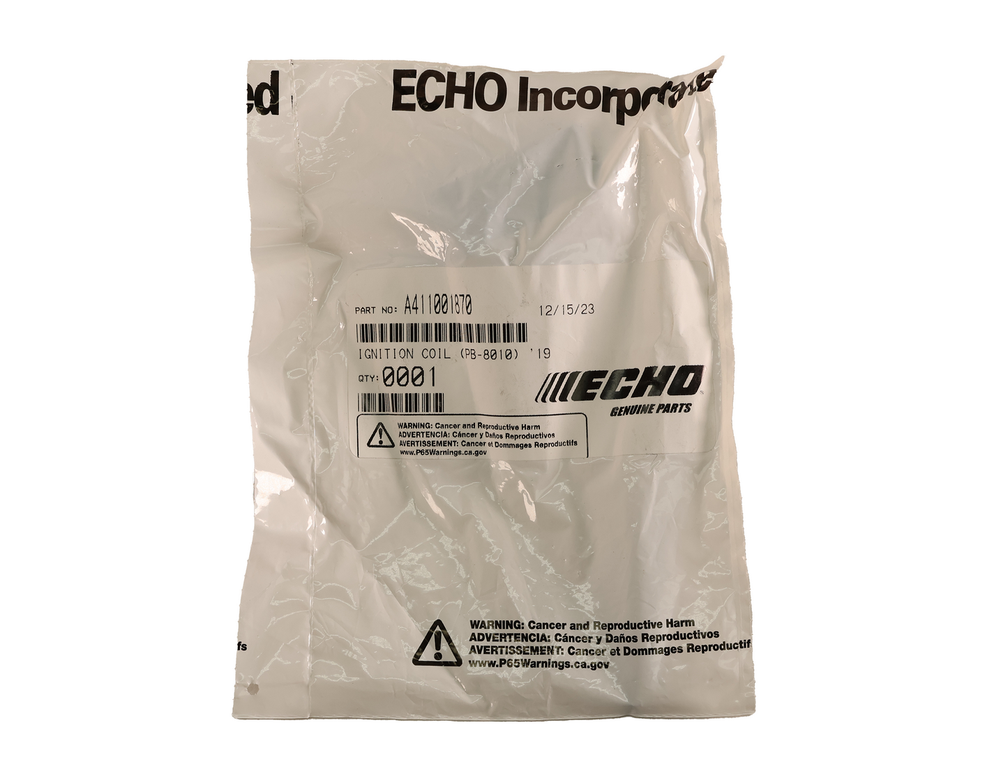 Echo Original Equipment Ignition Coil - A411001870