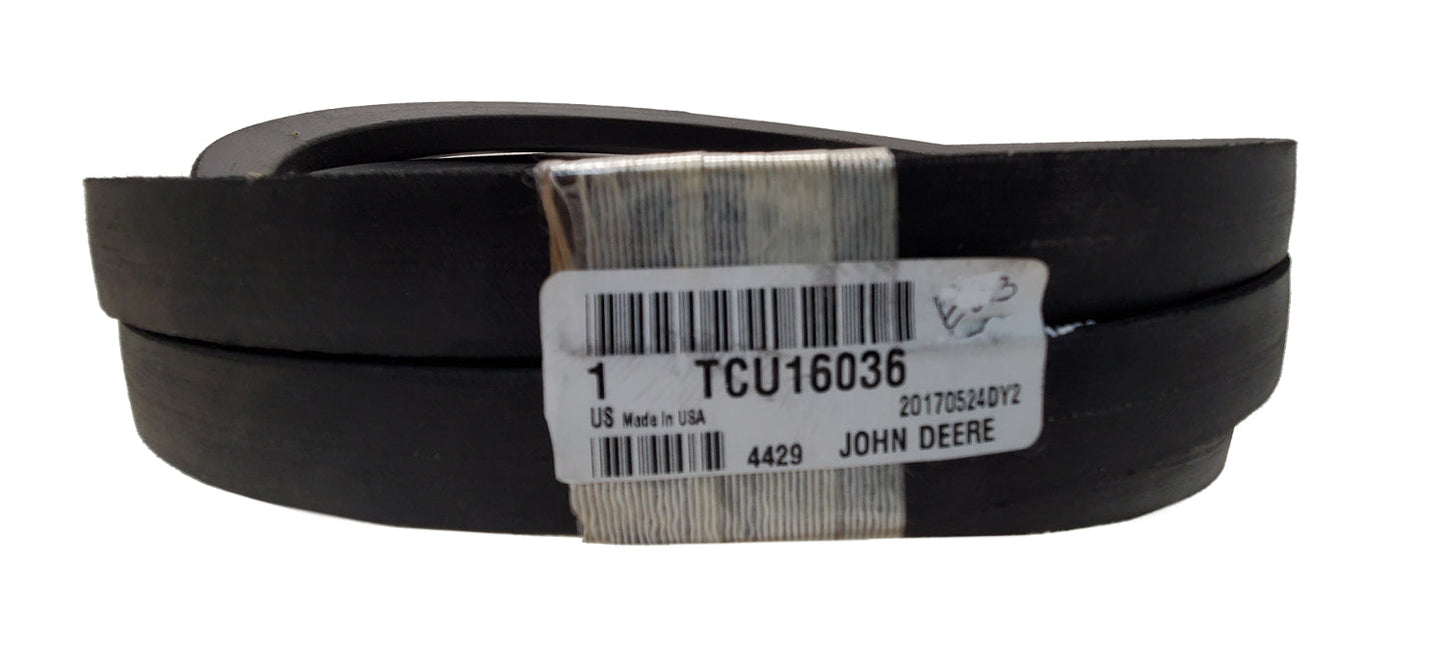 John Deere Original Equipment V-Belt #TCU16036