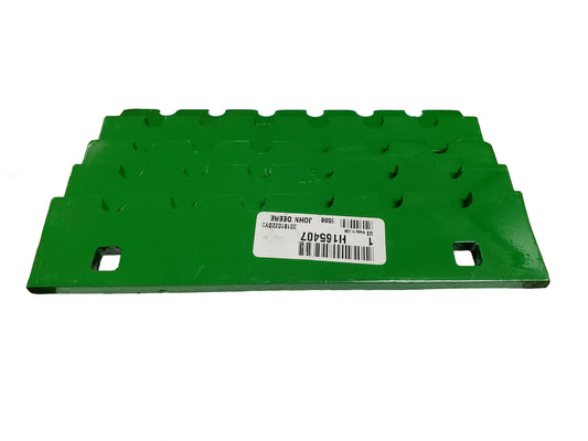 John Deere Original Equipment Combine Notched Wear Plate (Pack of 5) - H165407,5