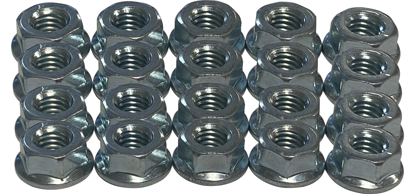 Honda (20-Pack) Original Equipment Flange Nut - 94050-06000,20