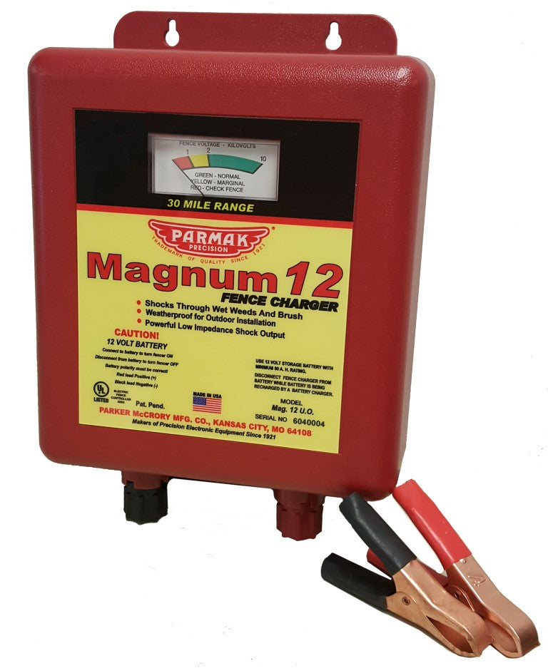 Parmak Magnum 12 U.O. 12V. Fence Charger - 102313